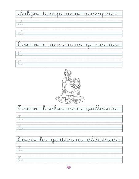 Caligrafía 4 · Pauta Montessori Caligrafía 4 · Pauta Montessori