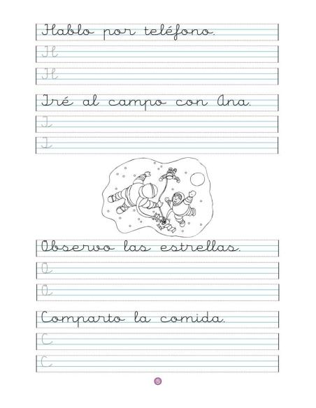 Caligrafía 4 · Pauta Montessori Caligrafía 4 · Pauta Montessori