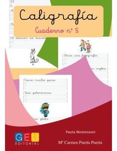 Caligrafía 5 · Pauta Montessori