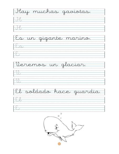 Caligrafía 5 · Pauta Montessori Caligrafía 5 · Pauta Montessori