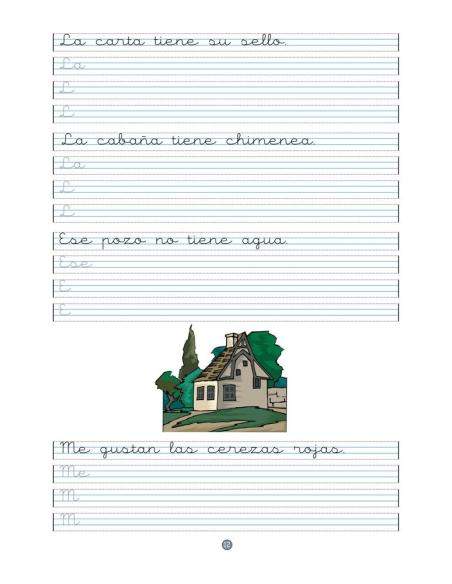 Caligrafía 8 · Pauta Montessori Caligrafía 8 · Pauta Montessori