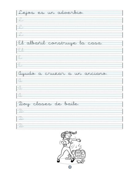 Caligrafía 8 · Pauta Montessori Caligrafía 8 · Pauta Montessori