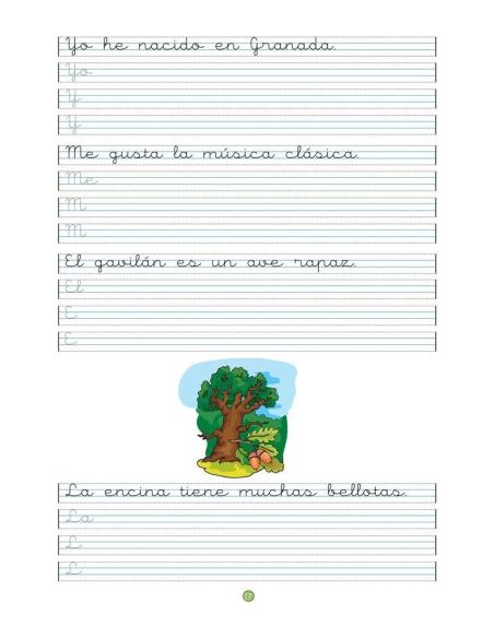 Caligrafía 9 · Pauta Montessori Caligrafía 9 · Pauta Montessori