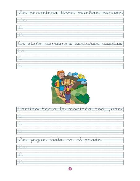 Caligrafía 10 · Pauta Montessori Caligrafía 10 · Pauta Montessori