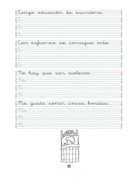 Caligrafía 10 · Pauta Montessori Caligrafía 10 · Pauta Montessori