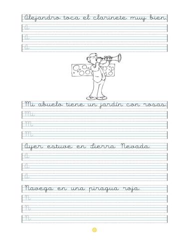 Caligrafía 12 · Pauta Montessori