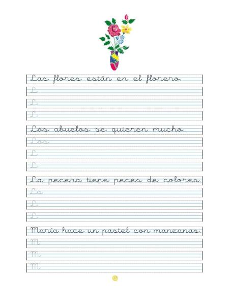 Caligrafía 12 · Pauta Montessori Caligrafía 12 · Pauta Montessori