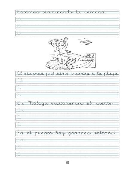 Caligrafía 16 · Pauta Montessori