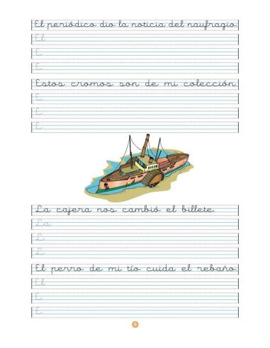 Caligrafía 17 · Pauta Montessori