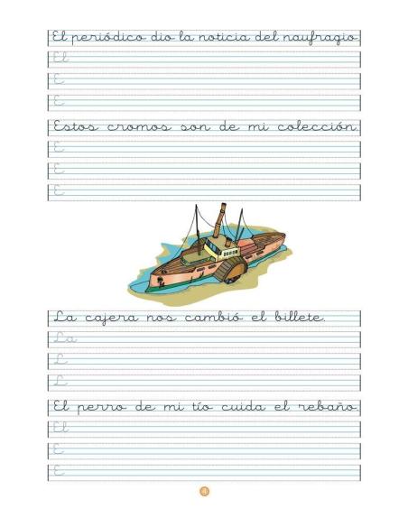 Caligrafía 17 · Pauta Montessori Caligrafía 17 · Pauta Montessori