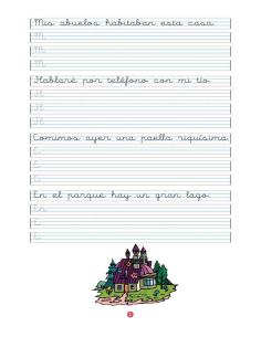 Caligrafía 19 · Pauta Montessori 2