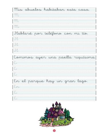 Caligrafía 19 · Pauta Montessori