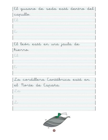 Caligrafía 20 · Pauta Montessori Caligrafía 20 · Pauta Montessori