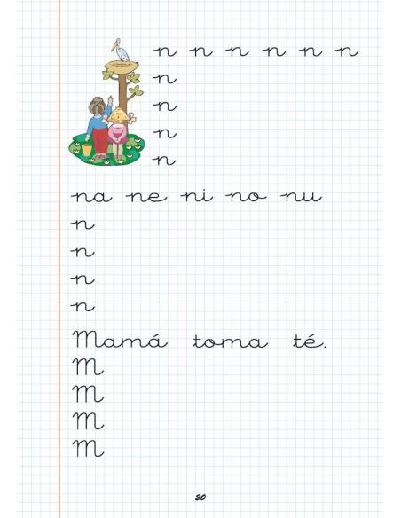 Caligrafía 1. Cuadrícula Caligrafía 1. Cuadrícula