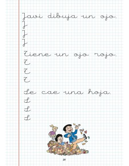 Caligrafía 2. Cuadrícula Caligrafía 2. Cuadrícula