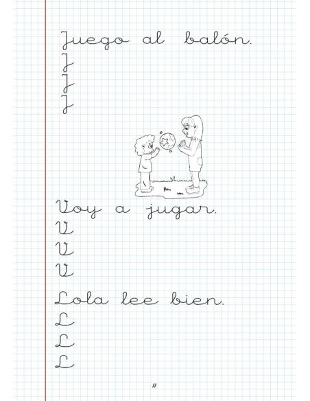 Caligrafía 3. Cuadrícula Caligrafía 3. Cuadrícula
