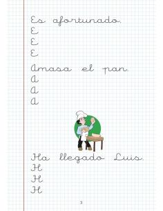 Caligrafía 4. Cuadrícula 2