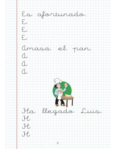 Caligrafía 4. Cuadrícula