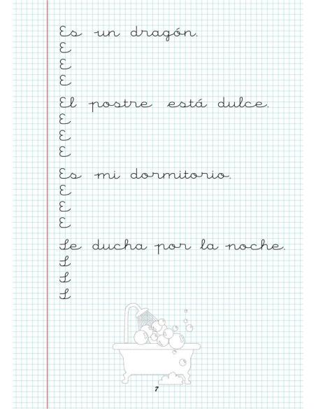 Caligrafía 5. Cuadrícula Caligrafía 5. Cuadrícula