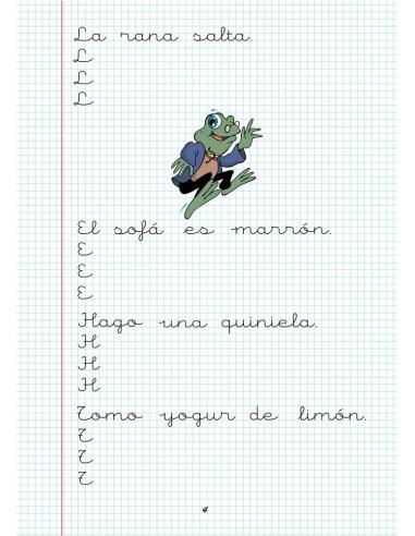 Caligrafía 6. Cuadrícula