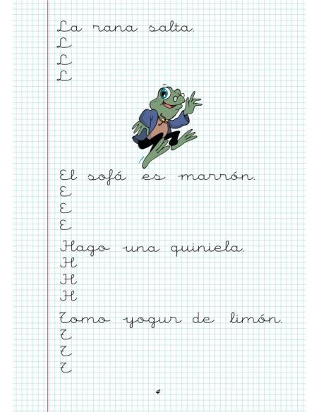 Caligrafía 6. Cuadrícula Caligrafía 6. Cuadrícula