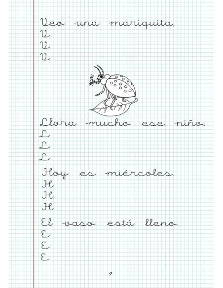 Caligrafía 6. Cuadrícula Caligrafía 6. Cuadrícula