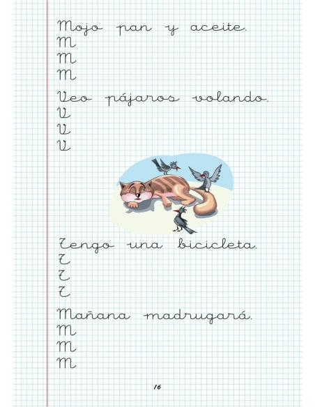 Caligrafía 8. Cuadrícula Caligrafía 8. Cuadrícula