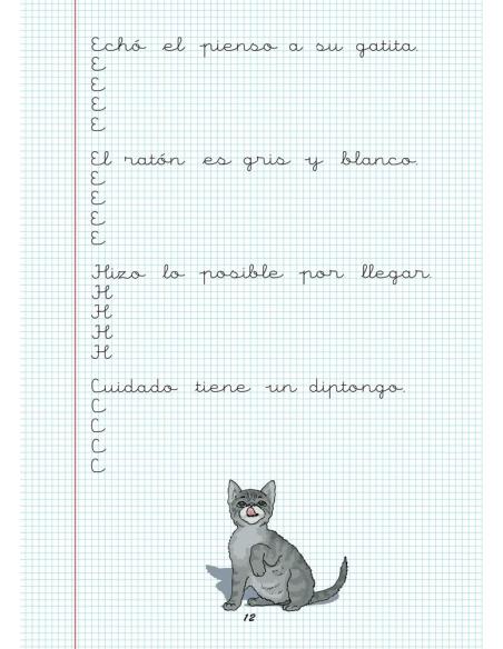 Caligrafía 13. Cuadrícula Caligrafía 13. Cuadrícula
