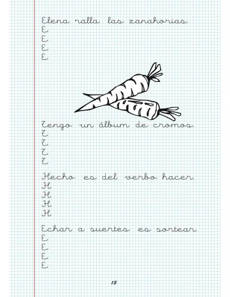 Caligrafía 13. Cuadrícula Caligrafía 13. Cuadrícula