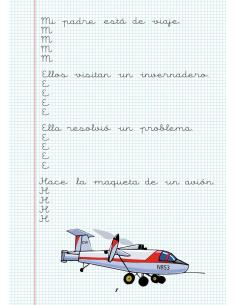 Caligrafía 14. Cuadrícula 2