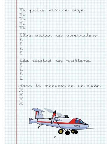 Caligrafía 14. Cuadrícula