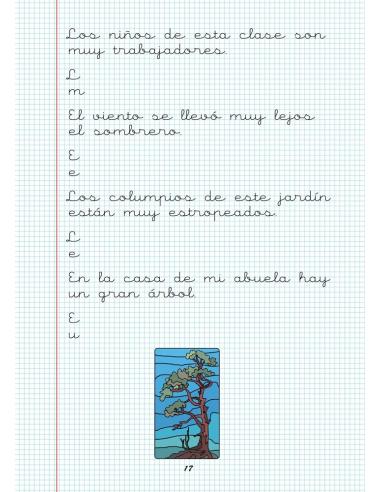Caligrafía 19. Cuadrícula