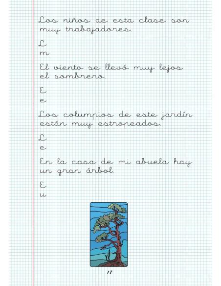 Caligrafía 19. Cuadrícula Caligrafía 19. Cuadrícula