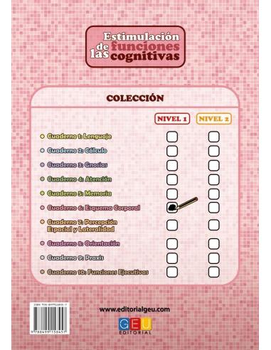 Estimulación de las funciones cognitivas. Nivel 1. Cuaderno 6: Esquema corporal