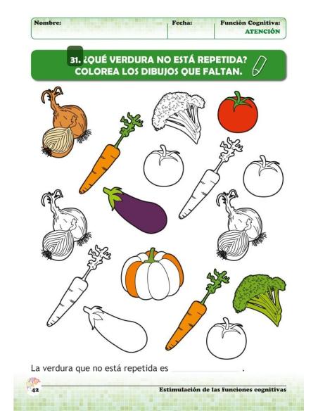 Estimulación de las funciones cognitivas. Nivel 2. Cuaderno 4: Atención Estimulación de las funciones cognitivas. Nivel 2. Cuaderno 4: Atención