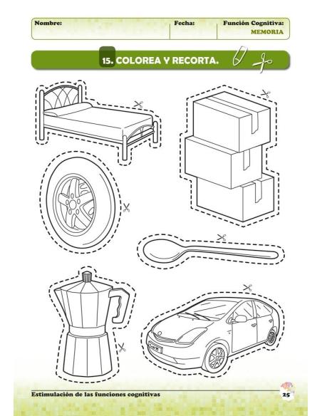 Estimulación de las funciones cognitivas. Nivel 2. Cuaderno 5: Memoria Estimulación de las funciones cognitivas. Nivel 2. Cuaderno 5: Memoria