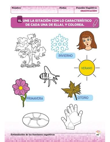 Estimulación de las funciones cognitivas. Nivel 2. Cuaderno 8: Orientación