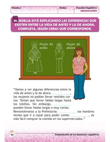 Estimulación de las funciones cognitivas. Nivel 2. Cuaderno 8: Orientación