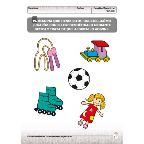 Estimulación de las funciones cognitivas. Nivel 2. Cuaderno 9: Praxis Estimulación de las funciones cognitivas. Nivel 2. Cuaderno 9: Praxis
