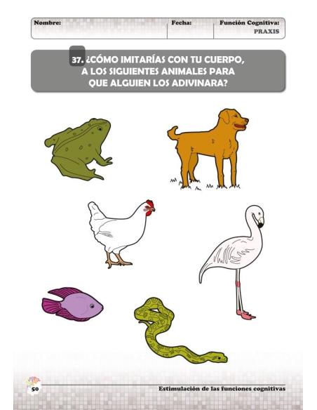 Estimulación de las funciones cognitivas. Nivel 2. Cuaderno 9: Praxis Estimulación de las funciones cognitivas. Nivel 2. Cuaderno 9: Praxis