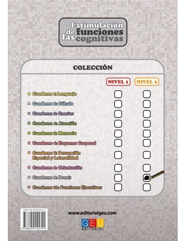 Estimulación de las funciones cognitivas. Nivel 2. Cuaderno 9: Praxis