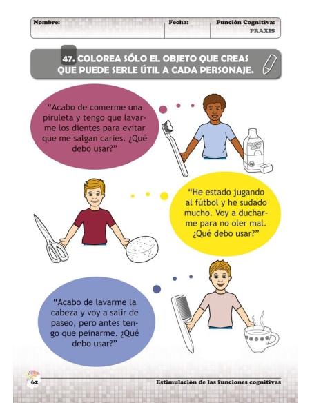 Estimulación de las funciones cognitivas. Nivel 2. Cuaderno 9: Praxis Estimulación de las funciones cognitivas. Nivel 2. Cuaderno 9: Praxis