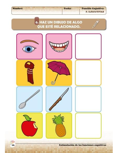 Estimulación de las funciones cognitivas. Nivel 2. Cuaderno 10: Funciones ejecutivas