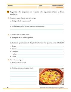 Estimulación de las funciones cognitivas. Nivel adultos. Cuaderno 1: Lenguaje 2