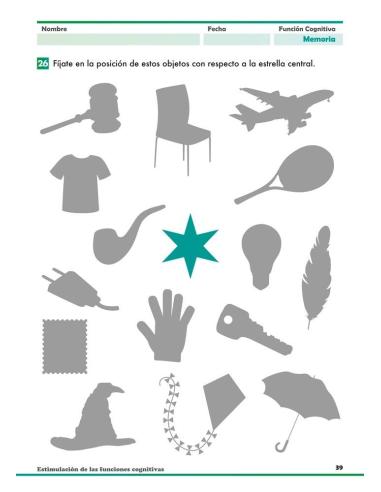 Estimulación de las funciones cognitivas. Nivel adultos. Cuaderno 5: Memoria