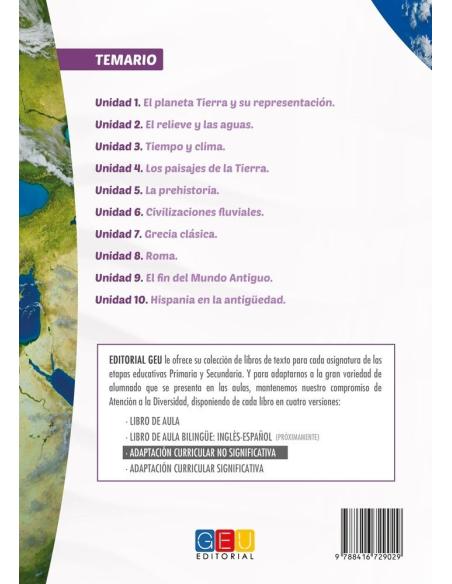 Ciencias sociales: Geografía e historia 1. Educación Secundaria. Programa de refuerzo Ciencias sociales: Geografía e historia 1. Educación Secundaria. Programa de refuerzo