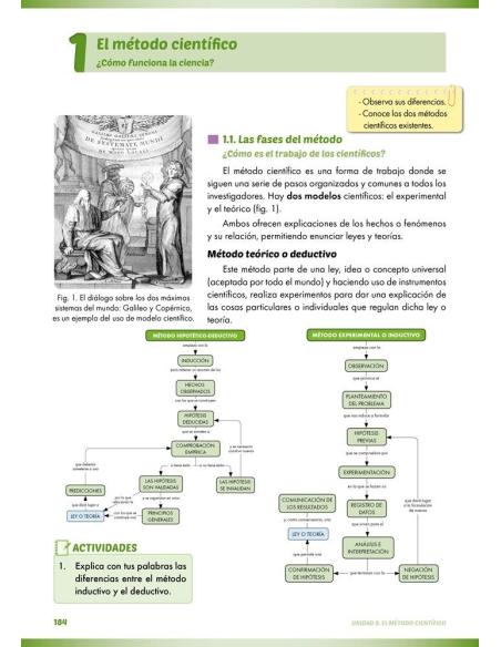 Ciencias de la naturaleza: Biología y geología 1. Educación Secundaria. Programa de refuerzo