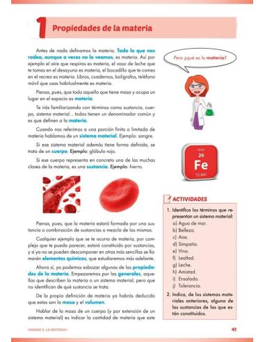 Física y química 2. Educación Secundaria. Libro de aula
