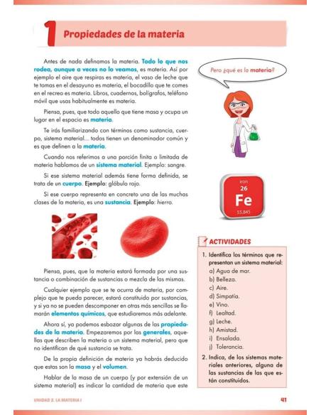 Física y química 2. Educación Secundaria. Libro de aula Física y química 2. Educación Secundaria. Libro de aula