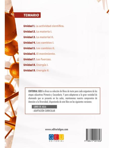 Física y química 2. Educación Secundaria. Libro de aula Física y química 2. Educación Secundaria. Libro de aula